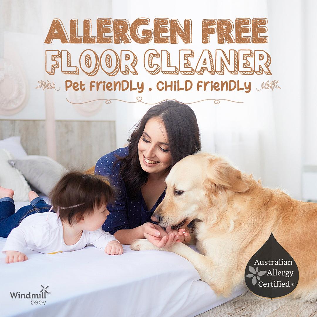 Natural Child and Pet Friendly Floor Cleaner Citrus Fresh - Pack of 2 - Windmill Baby